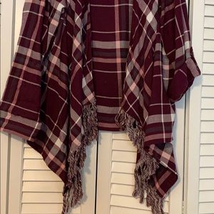 NWOT Torrid Fringed Cardigan